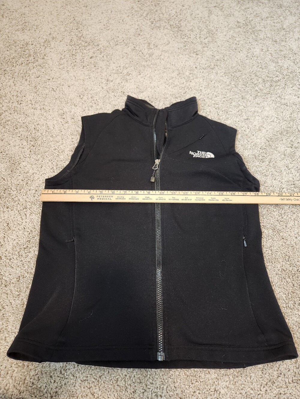 The North Face Womens Black Full-Zip Flight Series Vest Size Small - Picture 5 of 6